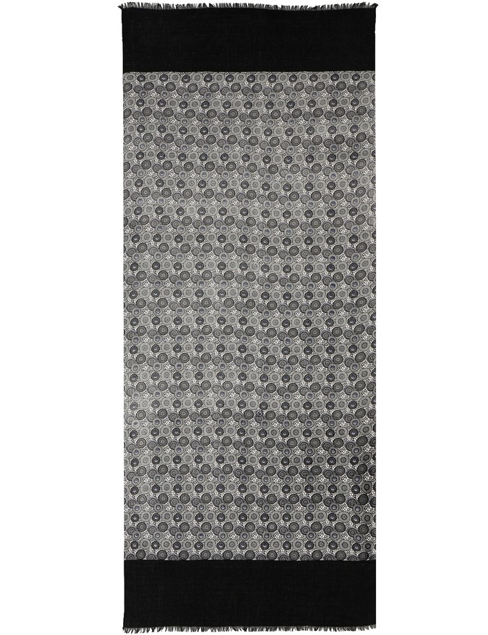 foulard fleurs japonaises