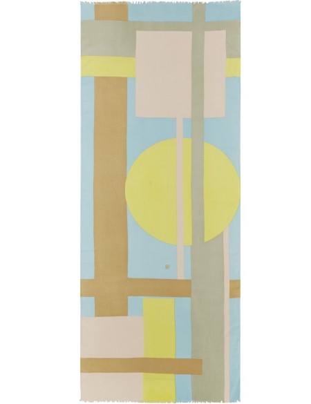 chèche homme jaune