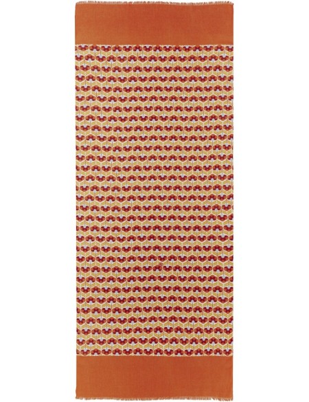 Foulard homme orange