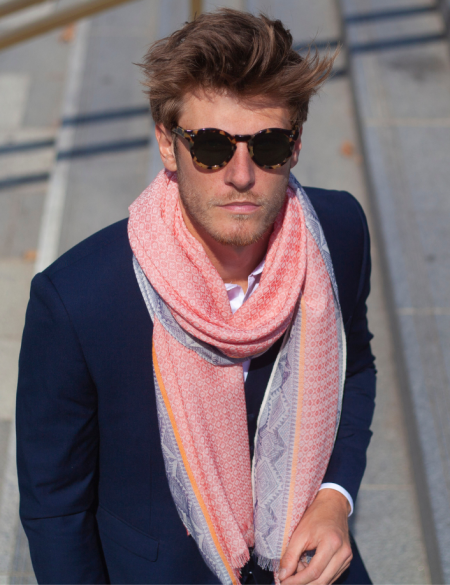 chèche homme coton bio
