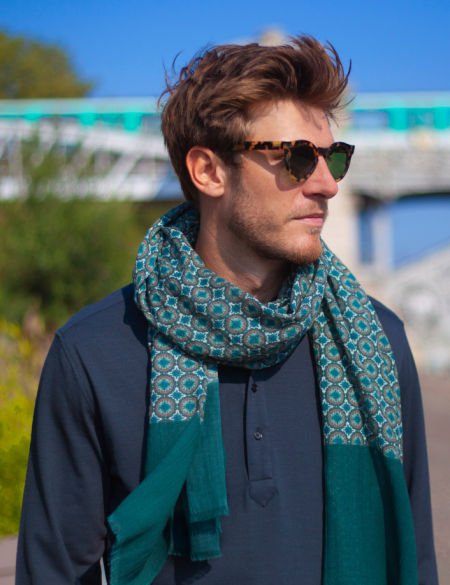 chèche homme chic