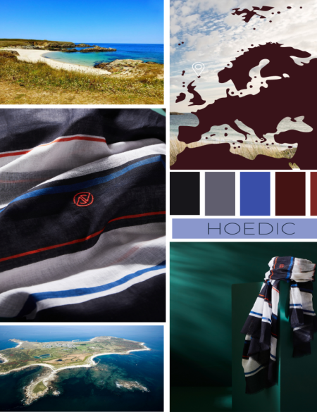 chèche homme bleu blanc rouge