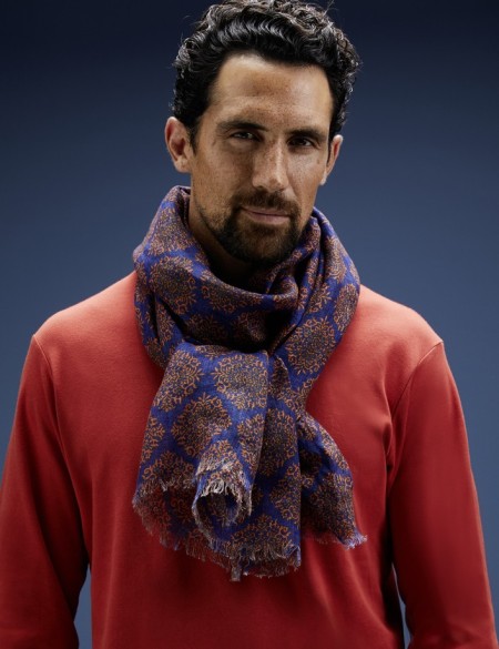 Chèche homme chic