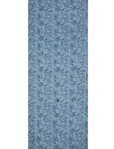 Chèche de marque homme bleu
