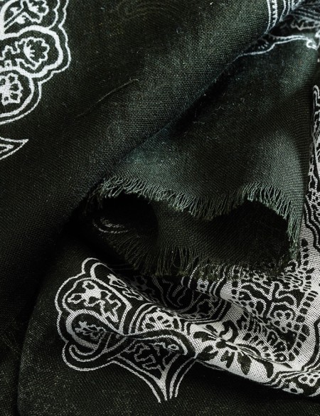 Foulard homme motif cachemire