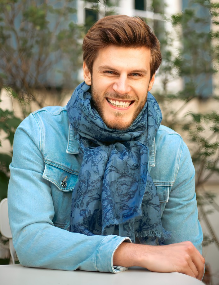 Chèche HAMELIN BAY – accessoire léger et élégant pour homme