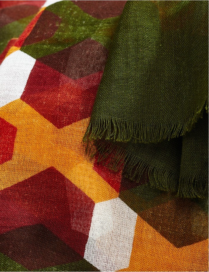 Foulard homme de marque coton bio