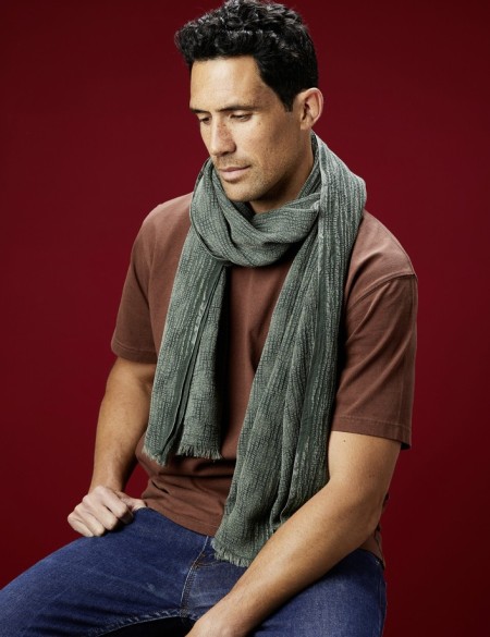 chèche homme chic de luxe
