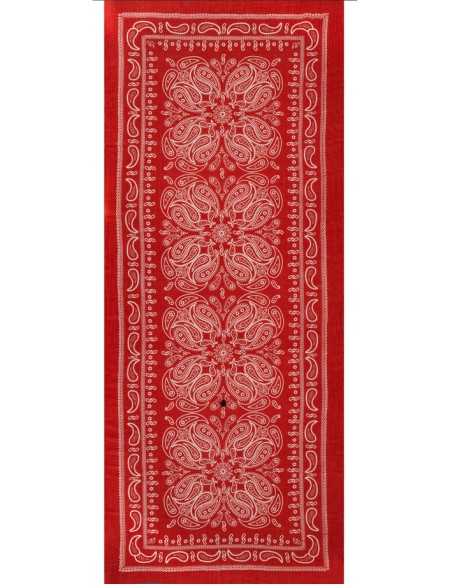 Chèche homme rouge