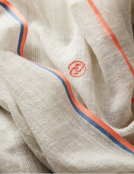 Chèche homme fines rayures SIDI KAOUKI