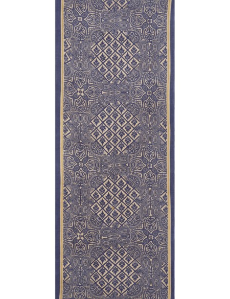 écharpe-laine-homme-bleu-indigo-BANGARAM-av08-Paris