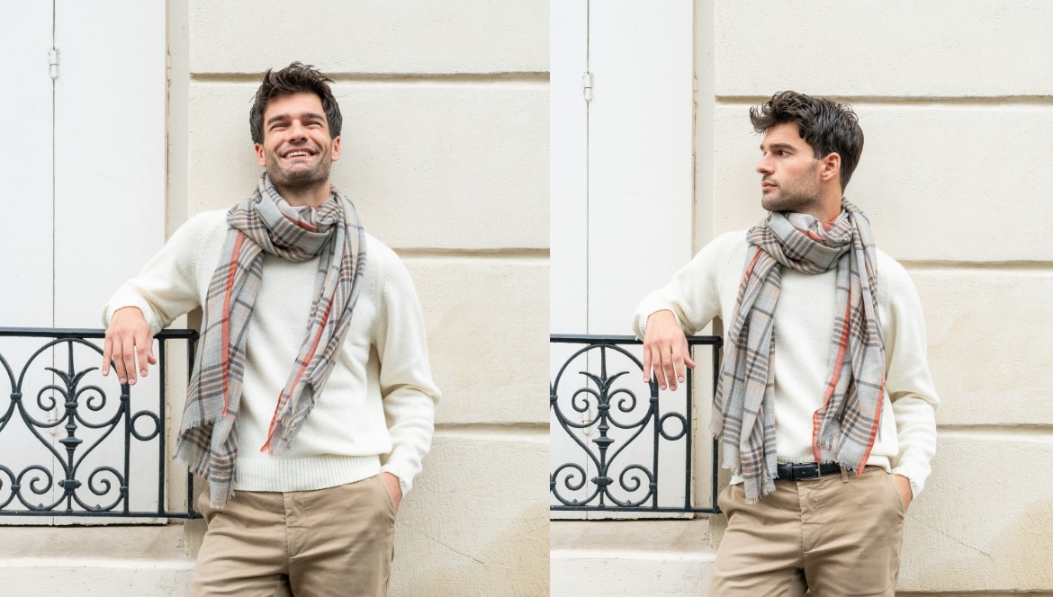 How to wear a scarf with elegance : common mistakes to avoid | AV08 Paris