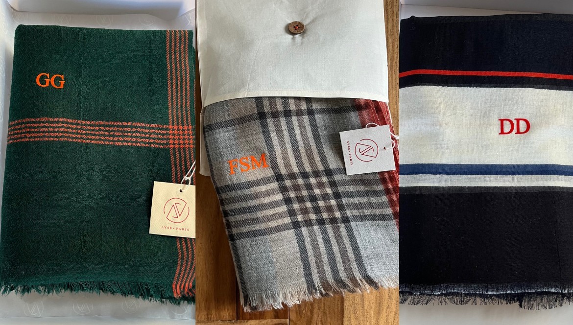 Personalized men’s scarf : an elegant and refined gift